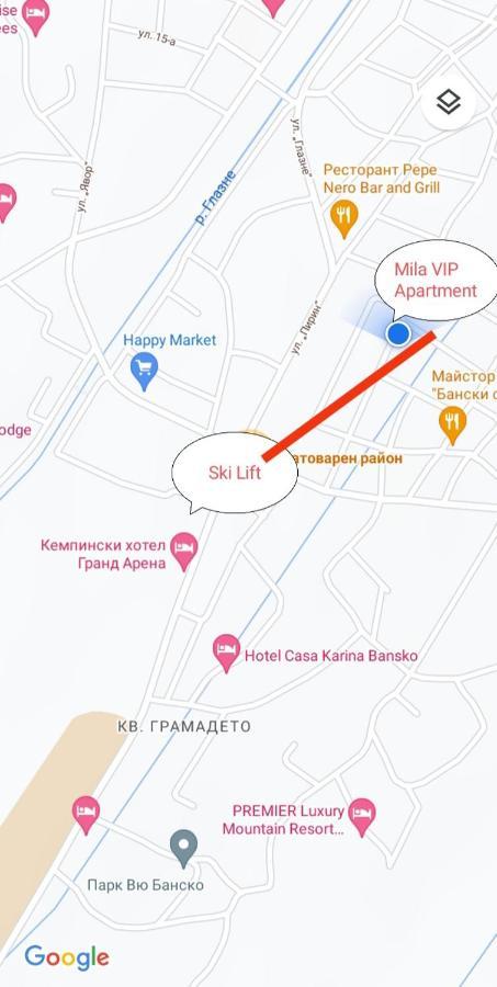 Mila Vip Apartment Bansko Exteriör bild